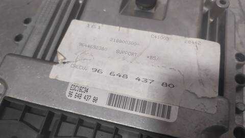 Foto 4ª: Centralita Motor ECU Citroen C4 COOL BERLINA 109CV 80KW [9HZDV6TED4] (2009)