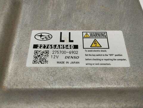 Foto 3ª: Centralita Motor ECU Subaru XV EXECUTIVE 147CV 108KW [EE20] (2017)