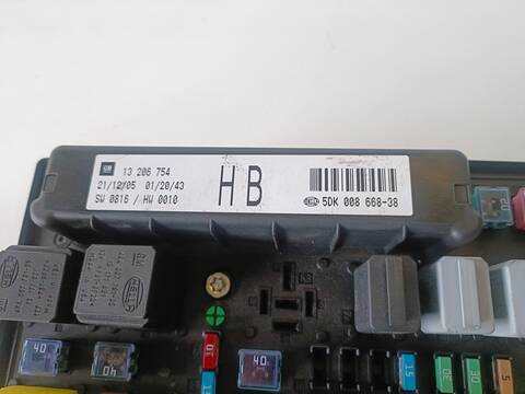 Foto 2ª: Caja Reles Fusibles Opel Astra SPORT 1.9 CDTI 120CV (2006)