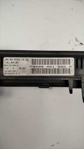 Foto 3ª: Cuadro de Instrumentos Renault Scenic 1.5 D [D/K9K F7] (2005)