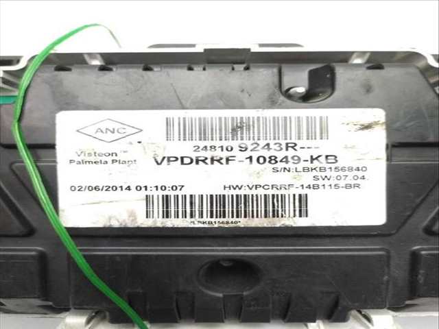 Foto 3ª: Cuadro de Instrumentos Renault Captur 0.9 TCE 90 (2013)