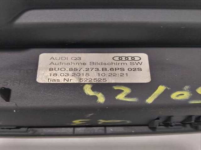 Foto 2ª: Pantalla Multifuncion Audi Q3 2.0 16V TDI 150CV (2014)