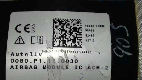 Foto 3ª: Airbag Cortina Delantero Izquierdo Jeep Compass 2.0 CRD 140CV 103KW [55263087] (2017)