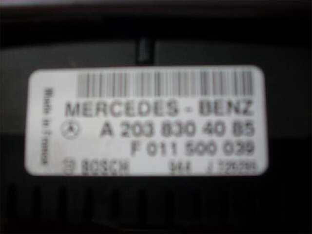 Foto 3ª: Mando Climatizador Mercedes Clase C 160 2.2 220 CDI (203.006) [2.2 LTR. - 105 KW CDI CAT] [OM 646.963]