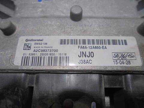 Foto 2ª: Centralita Motor ECU Ford Fiesta BLACK EDITION 82CV 60KW [SNJD] (2015)