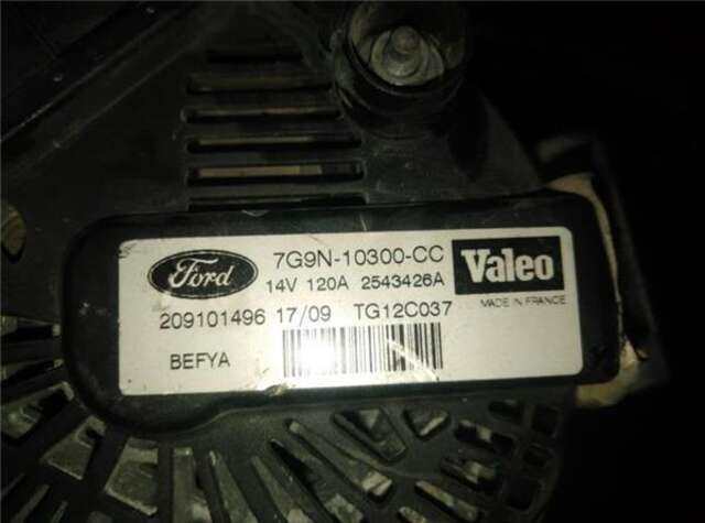 Alternador Ford Fiesta 1.25 TREND [1.25 LTR. - 60 KW 16V CAT]