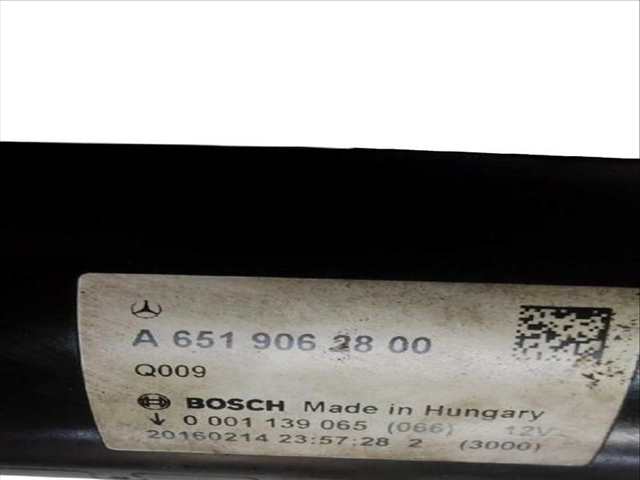 Motor de Arranque Mercedes Clase C 160 C 220 BLUETEC - D 205.002 205.004)