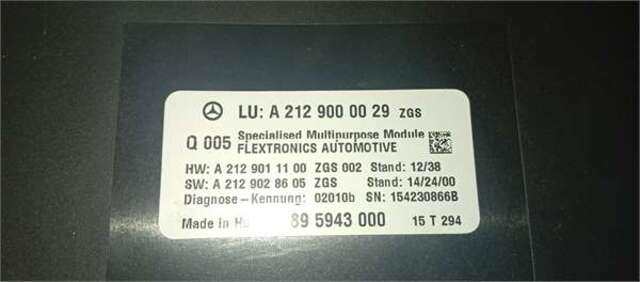 Centralita Motor ECU Mercedes Clase B 150 1.5 B 180 CDI - D (246.212) [1.5 LTR. - 80 KW CDI CAT]