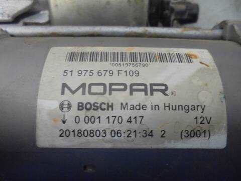 Foto 4ª: Motor de Arranque Jeep Renegade 1.0 T-GDI CAT 120CV 88KW [55282151] (2018)