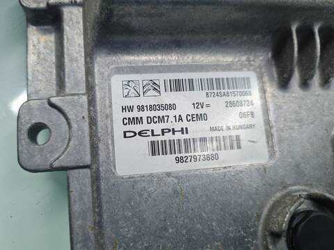 Foto 3ª: Centralita Motor ECU DS 7 LOUVRE 179CV 132KW [AH01] (2018)
