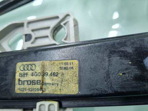 Foto 3ª: Elevalunas Manual Trasero Derecho Audi A6 3.0 TDI QUATTRO 245CV 180KW [CDU] (2011)