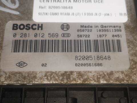 Foto 2ª: Centralita Motor ECU Suzuki Grand Vitara F9Q (2006)