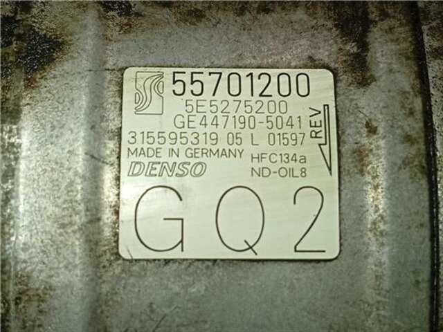Foto 2ª: Compresor Aire Acondicionado Opel Corsa 1.4 CATCH ME [1.4 LTR. - 66 KW 16V]