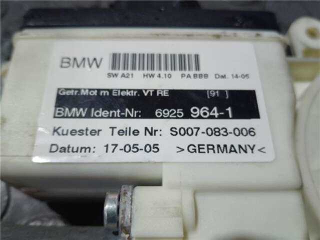 Elevalunas Eléctrico Delantero Izquierdo Bmw X3 2.0 D 16V CAT
