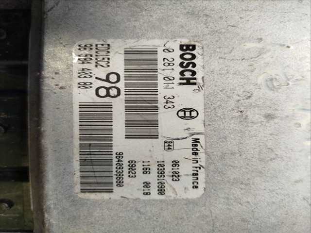 Foto 2ª: Centralita Motor ECU Citroen Jumpy VERSION INDEFINIDA (2004)