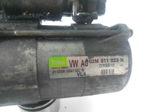 Foto 2ª: Motor de Arranque Audi A3 2.0 TDI 16V [BKD] (2003)