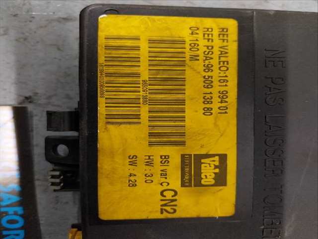 Foto 2ª: Centralita Confort BSI Citroen Xsara 2.0 HDI [D-RHY] (2004)