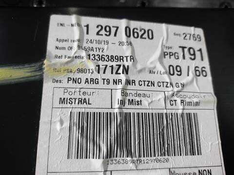 Foto 3ª: Tapizados Cartoneras Peugeot 308 ACTIVE 110CV 81KW [HNZ / HNP] (2020)