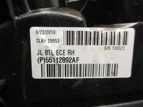 Foto 3ª: Piloto Trasero Derecho Jeep Wrangler VERSION INDEFINIDA (2018)