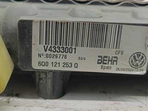 Foto 3ª: Radiador Motor Skoda Fabia URBAN LINE 60CV 44KW [CHF] (2009)