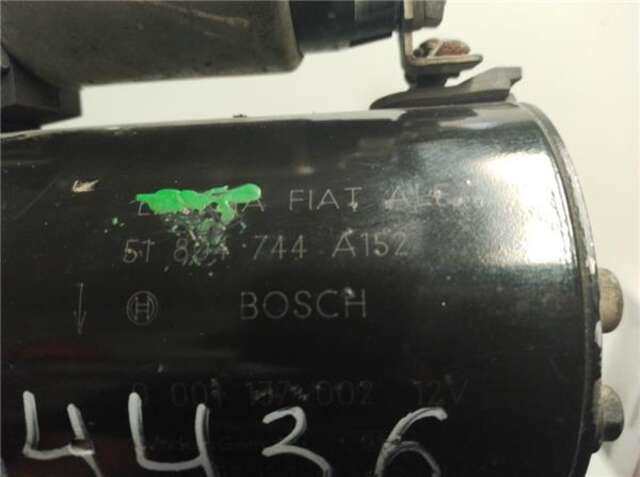 Foto 3ª: Motor de Arranque Fiat 500 1.4 BLACKJACK [1.4 LTR. - 74 KW 16V CAT (169A3000)]