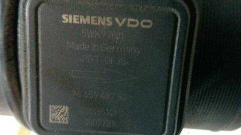 Foto 3ª: Caudalimetro Peugeot 307 2.0 16V HDI FAP CAT RHR - DW10BTED4) 136CV 100KW (2005)