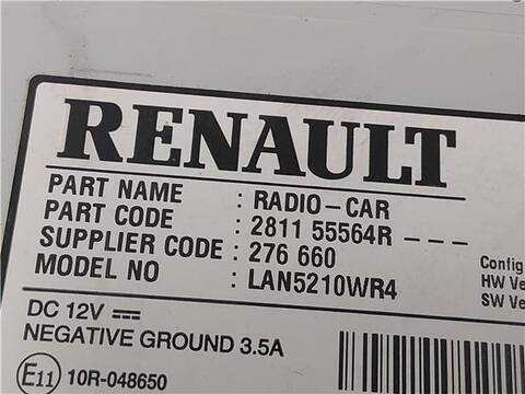 Foto 3ª: Sistema Audio Radio CD Renault Clio 1.5 AUTHENTIQUE 75CV 55KW [K9K 628] (2015)