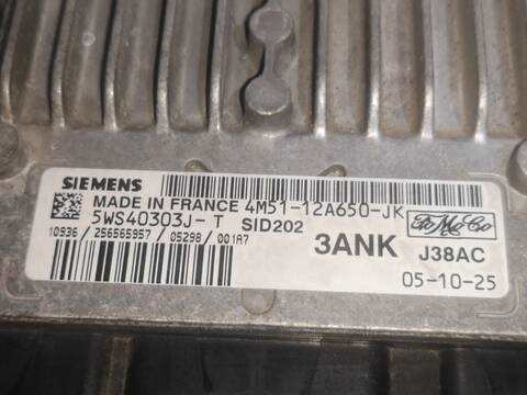 Foto 2ª: Centralita Motor ECU Ford C Max KKDA FOCUS CAP) 2003) (2005)