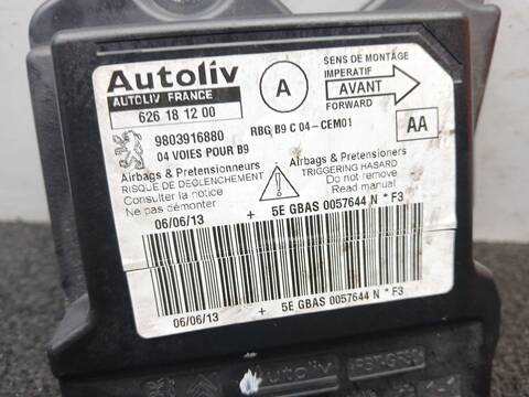 Foto 3ª: Centralita Airbag Citroen Berlingo 1.6 HDI 75 75CV 55KW FURGONETA [9H06] (2013)