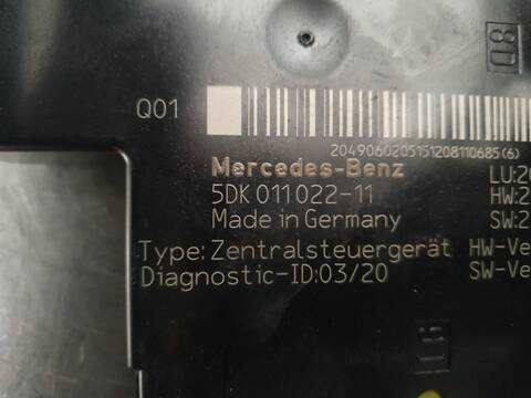 Foto 3ª: Caja Reles Fusibles Mercedes Clase C 160 C 220 CDI BLUEEFFICIENCY 204.002) 170CV 125KW [651911] (2012)