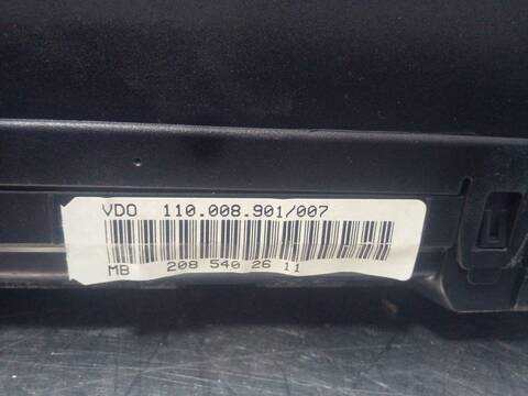 Foto 2ª: Cuadro de Instrumentos Mercedes Clase C 160 230 COMPRESSOR 208.347) COUPE 193CV 142KW [111975] (2001)
