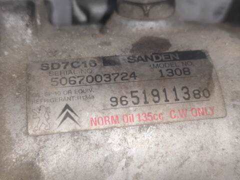 Foto 3ª: Compresor Aire Acondicionado Citroen C4 RHJ PICASSO (2007)