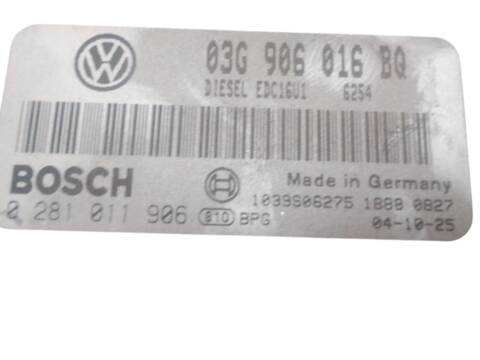 Centralita Motor ECU Volkswagen Touran 2.0 TDI 16V