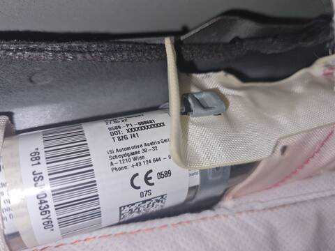 Airbag Cortina Delantero Derecho Audi A1 25 TFSI BASICO 95CV 70KW