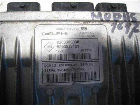 Foto 3ª: Centralita Motor ECU Renault Modus 1.5 DCI FP0F JP0F) 86CV 63KW [K9K 766] (2006)