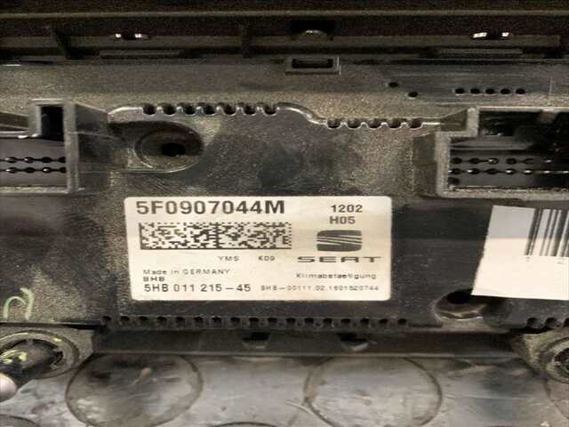 Foto 3ª: Mando Calefacción A. A. Seat Leon 1.6 TDI110CV/81KW [CXX] (2016)