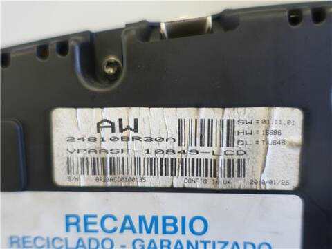 Foto 3ª: Cuadro de Instrumentos Nissan Qashqai 1.5 TEKNA 106CV 78KW [D-K9K EUR04] (2010)