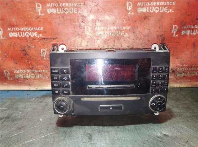 Foto 3ª: Sistema Audio Radio CD Mercedes Clase A 140 1.7 A 170 (169.032) [1.7 LTR. - 85 KW CAT] [M 266.940]