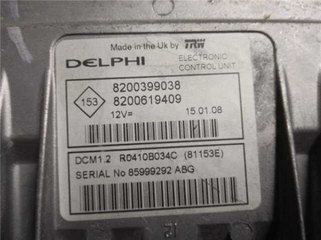 Foto 3ª: Centralita Motor ECU Renault Clio 1.5 DCI D (86 CV) [K7M766]