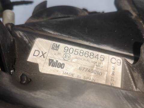 Foto 2ª: Faro Derecho Opel Vectra X16XEL BERLINA (2000)