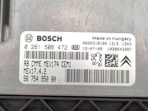 Foto 3ª: Centralita Motor ECU Citroen C4 1.6 VTI 120 PICASSO 120CV 88KW [5F01] (2012)