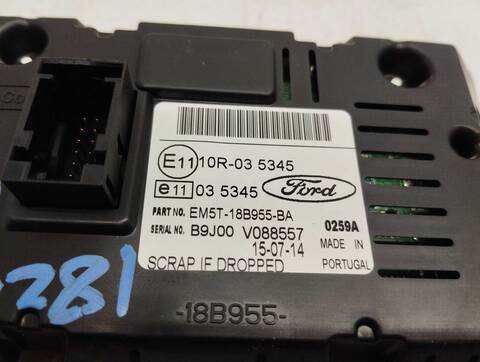 Foto 4ª: Pantalla Multifuncion Ford Focus 1.6 TDCI CAT 95CV 70KW [T3DA] (2014)
