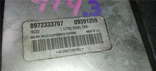 Foto 1ª: Centralita Motor ECU Opel Corsa 1.7 DTI [Y 17 DT]