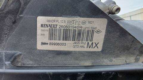 Foto 2ª: Faro Izquierdo Renault Scenic PRIVILEGE 131CV 96KW (2013)