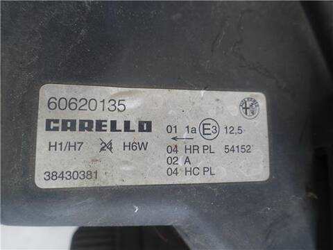 Foto 3ª: Faro Izquierdo Alfa Romeo 156 2.0 T.SPARK DISTINCTIVE 155CV 114KW [AR 32301] (2001)