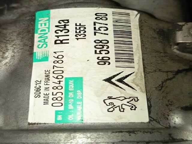 Foto 2ª: Compresor Aire Acondicionado Peugeot 207 1.4 HDI (2006)