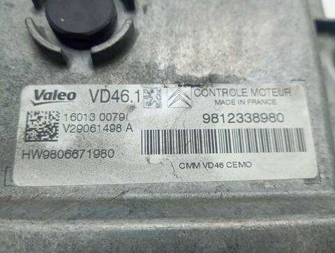 Foto 3ª: Centralita Motor ECU Peugeot 308 STYLE 110CV 81KW [HN01] (2016)
