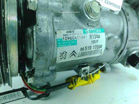 Foto 2ª: Compresor Aire Acondicionado Citroen C4 1.4 16V [KFU (ET3J4)] (2004)