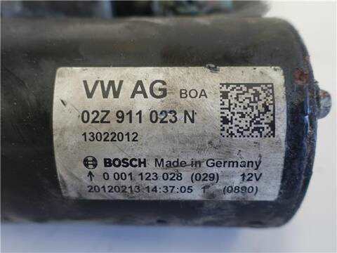 Foto 3ª: Motor de Arranque Seat Leon 1.6 ERENCE 105CV 77KW [D CAY] (2012)