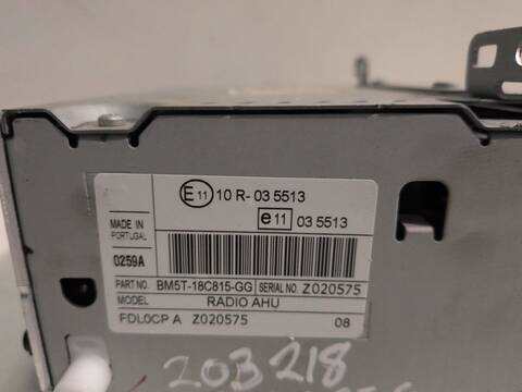 Sistema Audio Radio CD Ford Focus TREND 125CV